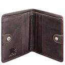 Mano Don Luca - Kreditkartenetui 4cc 11 cm (dunkelbraun) - Ansicht 3