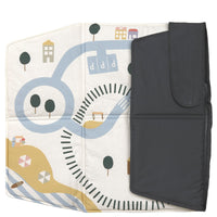 Lässig Mamaki - Borsa Shopper e Organizer Set 2 pezzi (antracite/oliva)