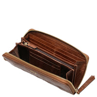 abro Maxi Cocco - Geldbörse 16cc 19 cm (caramel/cognac) - Ansicht 2