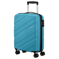 American Tourister Jetdriver 3.0 - Trolley da cabina con 4 ruote, 55 cm (azzurro chiaro)