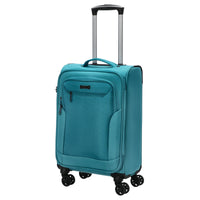 D&N Travel Line 6804 - 4-Rollen-Kabinentrolley S 55 cm (türkis, 55 cm) - Ansicht 2