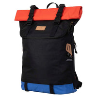 Doughnut Christopher Reborn 18 - Zaino Rolltop 15" 45 cm (nero x pompelmo)