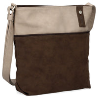 zwei Jana J10 - Schultertasche 29 cm (nubuk-espresso)