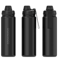 Coocazoo Zubehör Edelstahl 700 ml - Trinkflasche (black) - Ansicht 2