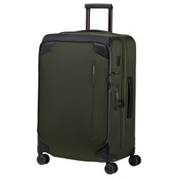 Samsonite Selection Splendix - Trolley M 4 ruote 67 cm espandibile (verde/nero)