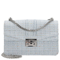 sea blue tweed