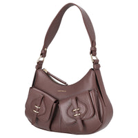 Coccinelle Mavery Pocket - Shoulder Bag 29 cm (berry)