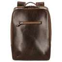 Buckle & Seam Leon - Rucksack 15" 41 cm (brown/dots)