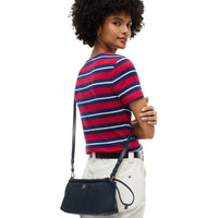 Tommy Hilfiger Soft Nylon Mini Crossover - Umhängetasche 26 cm (space blue)