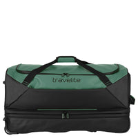 Travelite Basics - Borsa da viaggio con ruote 70 cm espandibile (verde)