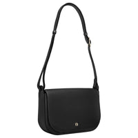 Aigner Pura M - Borsa a tracolla 26 cm (nero)