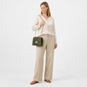 Seidenfelt Roros - Schultertasche 21 cm (olive) - Ansicht 7