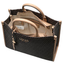 Liu Jo Ridhi - Henkeltasche 34 cm (testa moro/dk.cipra) - Ansicht 6