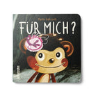 Affenzahn Pappbilder Buch von Martin Baltscheit 17 cm - Buch (Für mich Affe) - Markenkoffer