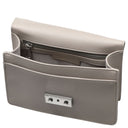 Seidenfelt Roros - Schultertasche 21 cm (light grey) - Ansicht 6