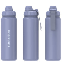 Coocazoo Zubehör Edelstahl 700 ml - Trinkflasche (Lavender) - Ansicht 2
