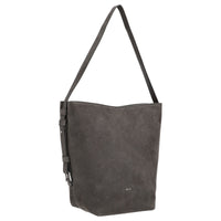 abro Cosmo Suede - Beuteltasche 39 cm (grey) - Ansicht 5