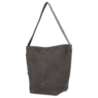abro Cosmo Suede - Beuteltasche 39 cm (grey) - Ansicht 2
