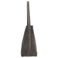 abro Cosmo Suede - Beuteltasche 39 cm (grey) - Ansicht 3