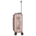 Travelite Next - 4-Rollen-Kabinentrolley mit Vortasche S 55 cm (rose) - Ansicht 3