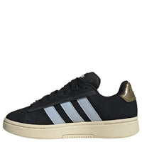 adidas Grand Court Alpha 00s Sneaker - Schuh Women (core black/wonder blue/gold met., 38) - Markenkoffer