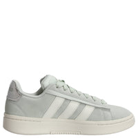 linen green/off white/silver met.