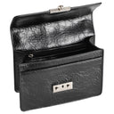 Seidenfelt Roros - Schultertasche 21 cm (glossy black) - Ansicht 6