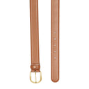 Aigner Basic Belt - Gürtel 35 mm S - Schließe (cognac, 100) - Markenkoffer