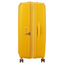 American Tourister Soundbox - 4 - Rollen - Trolley 80 cm erw. (gelb) - Markenkoffer