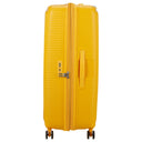 American Tourister Soundbox - 4 - Rollen - Trolley 80 cm erw. (gelb) - Markenkoffer
