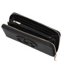 Guess Isola SLG Large Zip - Portafoglio 12cc 20 cm (nero)