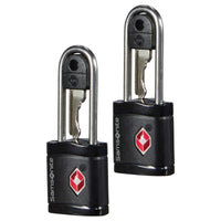 Samsonite Travel Safe Key Lock TSA 2 pezzi - Lucchetto (nero)
