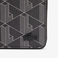 Lacoste The Blend - Geldbörse 3cc 11 cm RFID (monogram noir gris) - Ansicht 3