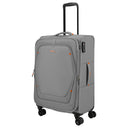 Travelite Umbria - 4-Rollen-Trolley M 67 cm erw. (smoky grey) - Ansicht 2