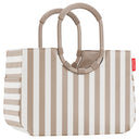 reisenthel shopping loopshopper L - Einkaufstasche mit Bügel 46 cm (summerstripes coffee) - Ansicht 2