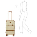 Brics Bellagio Trunk - 4 - Rollen - Trolley 74 cm recycelt (cream) - Markenkoffer