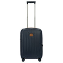 Brics Taormina - 4 - Rollen - Kabinentrolley S 55 cm erw. USB (blau) - Markenkoffer