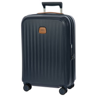Brics Taormina - 4 - Rollen - Kabinentrolley S 55 cm erw. USB (blau) - Markenkoffer