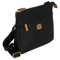 Brics X - Bag - Umhängetasche 26 cm erw. (black) - Markenkoffer