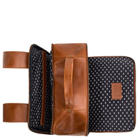 Buckle & Seam Leon - Rucksack 15" 41 cm (cognac/dots) - Ansicht 3