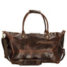Buckle & Seam Linwood Weekender - Reisetasche 50 cm Leder (brown/blue)