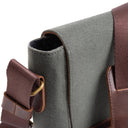 Buckle & Seam Times Canvas - Messenger Bag 15.7" 36 cm (grün) - Markenkoffer