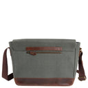 Buckle & Seam Times Canvas - Messenger Bag 15.7" 36 cm (grün) - Markenkoffer