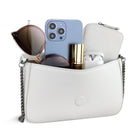 bugatti Elsa - Schultertasche 3tlg. 21.5 cm (weiß) - Markenkoffer