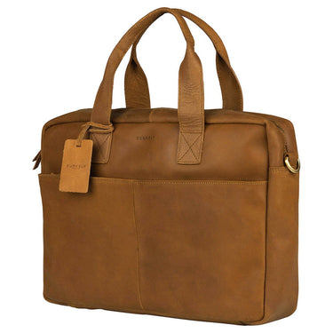 Burkely Vintage River Workbag - Laptoptasche 15.6'' 41 cm (cognac) - Markenkoffer