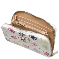 Guess Emelie Logo SLG Med Zip - Portafoglio 4cc 14 cm (multi logo)