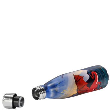 Step by Step Isolierte Edelstahl - Bottiglia d'Acqua 500ml (Dragon Drako)