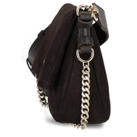 BOSS Women Yelena Flap Crossbody - Shoulder Bag (dark brown)