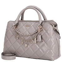 Guess Libby 2 Comp Satchel - Henkeltasche 30 cm (dark taupe) - Ansicht 2