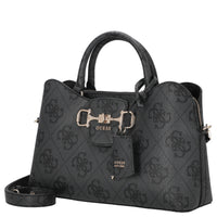 Guess Janie Logo - Borsa a mano (logo carbone)